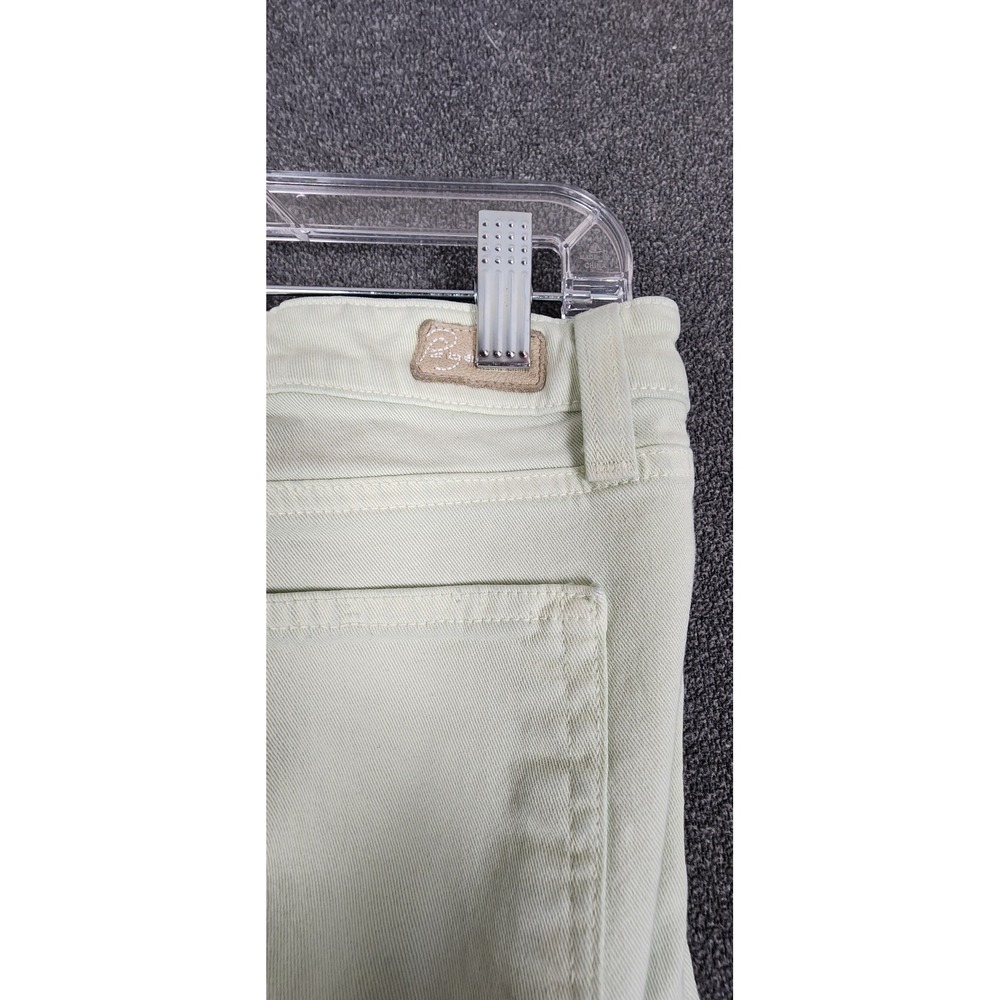 Paige Roxie Capri Womens Jeans Size 27 Pastel Green Denim Pants - Picture 6 of 11